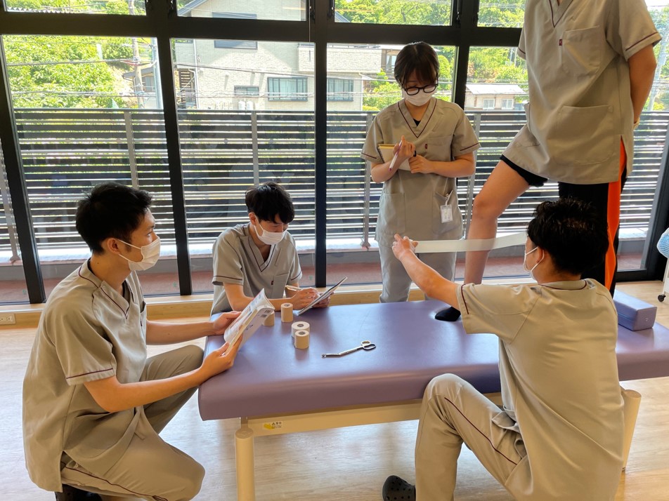 リハビリ指導の様子